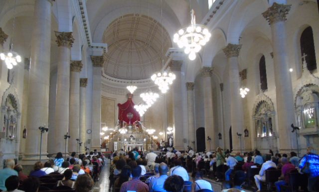 Festa de N. Sra. de Sant’Ana, na bicentenária Paróquia de Sant’Ana, no Centro do Rio de Janeiro.