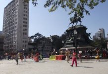 Festa de reinauguração da Praça Tiradentes 2012