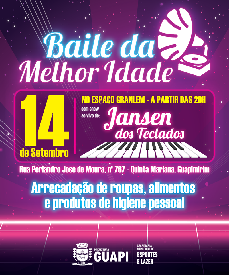 Baile da Melhor Idade em Guapimirim Caminhos do Rio Baile da Melhor Idade em Guapimirim Caminhos do Rio