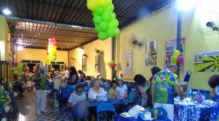 Festa de apresentação do Grupo Velha Guarda Raízes do Engenho de Dentro (01/09/2018)