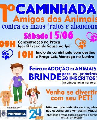 1ª Caminhada Amigo dos Animais em Pinheiral