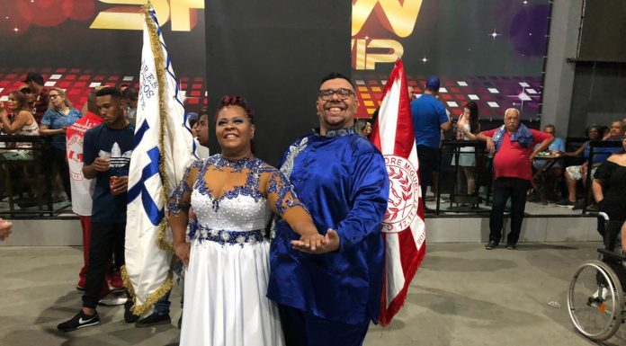 Carnaval 2020 – GRES Unidos da Ponte terá casal Plus Size conduzindo o terceiro pavilhão