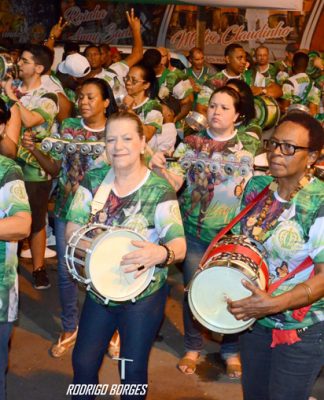 Carnaval 2020 – Escola de Samba Império da Tijuca realiza ensaio de rua