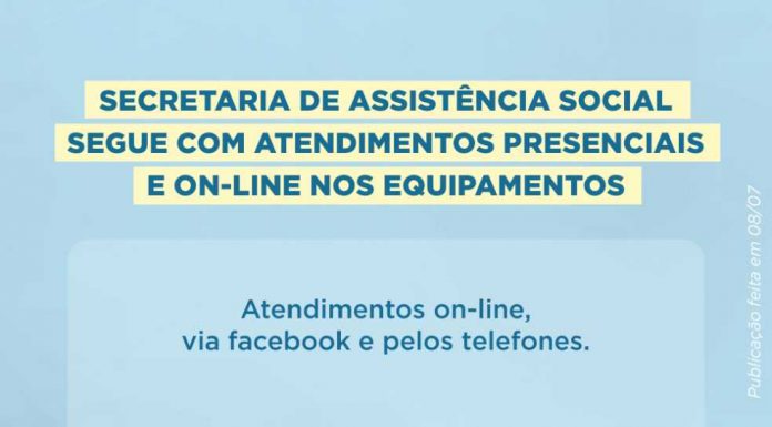 São Pedro da Aldeia – Secretaria de Assistência Social segue com atendimentos presenciais e online nos equipamentos
