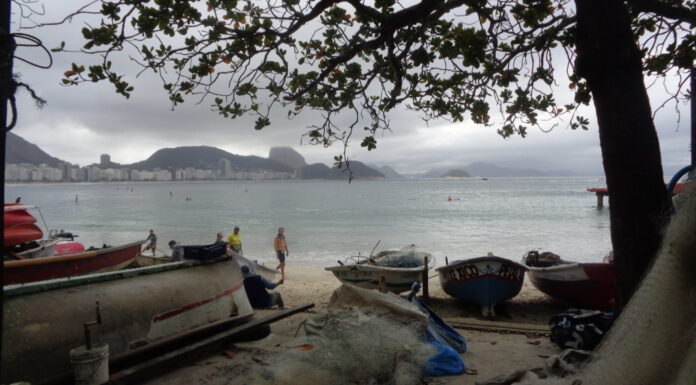 Colônia de pescadores – Posto Seis, Copacabana, Zona Sul do Rio.