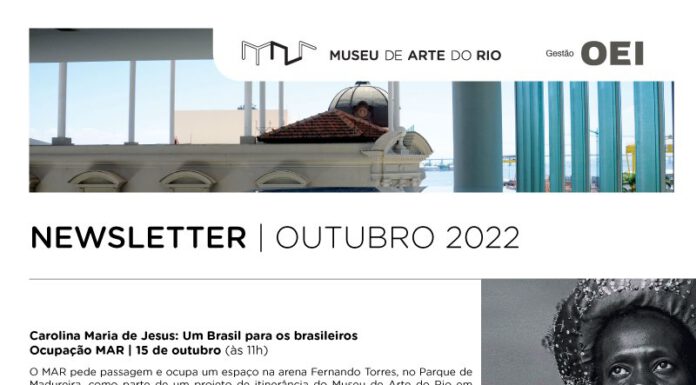 Museu de Arte do Rio (MAR) – Programação de outubro