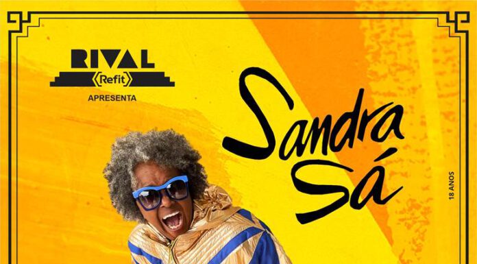 Show de Sandra de Sá no Teatro Rival Refit