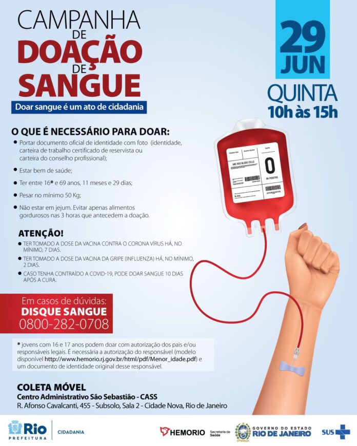 DOACAO SANGUE HEMORIO