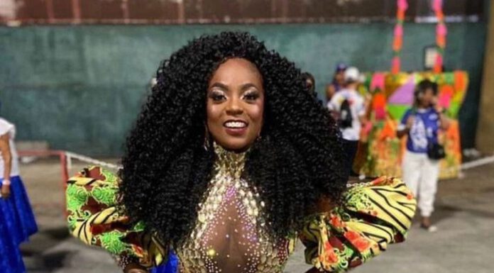 Prata da casa, Thay Oliveira é a aposta do GRES Paraíso do Tuiuti no concurso da corte do carnaval carioca