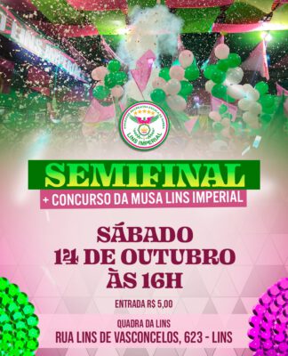 Conheça os sambas semifinalistas da Lins Imperial para o Carnaval 2024