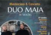 Duo Maia apresenta concerto de violões na Escola de Música de Teresópolis