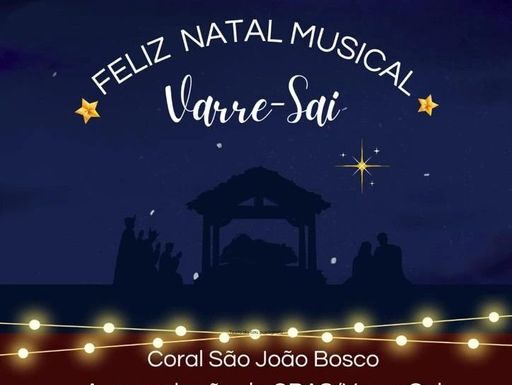 Feliz Natal Musical em Varre-Sai