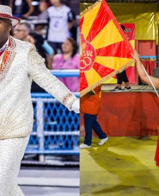 Ewerton Anchieta e Alana Couto formam o novo primeiro casal do GRES Unidos de Lucas