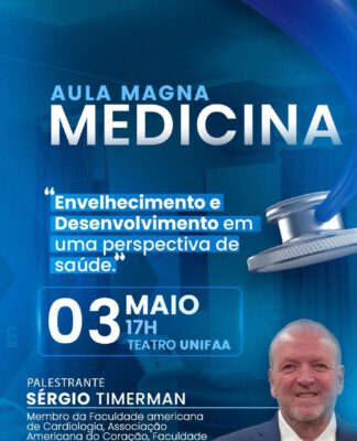 Saúde e envelhecimento é tema de aula magna no UniFAA