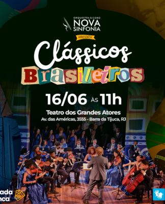 Clássicos Brasileiros – Primeiro Concerto da Orquestra e Coro Nova Sinfonia em 2024