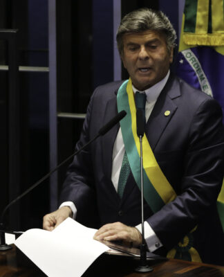 Ministro do STF Luiz Fux ministra Aula Magna no UniFAA, em Valença