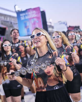 Bateria da Botafogo Samba Clube inicia oficina de tamborim e chocalho no próximo dia 9 de maio
