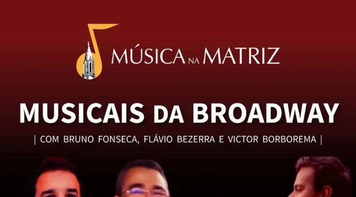 Música na Matriz apresenta o concerto ‘Musicais da Broadway’ em Teresópolis