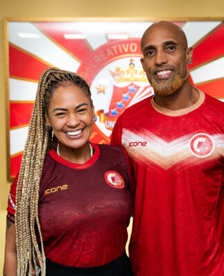 Campeões do Grupo Especial, Julinho Nascimento e Rute Alves formam o novo casal de mestre-sala e porta-bandeira da União de Maricá