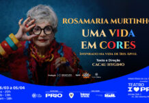 Rosamaria Murtinho volta aos palcos como Iris Apfel em “Uma Vida em Cores” no Teatro I Love PRIO