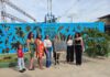 Rio Claro ganha mural inspirado na memória e na paisagem de São João Marcos